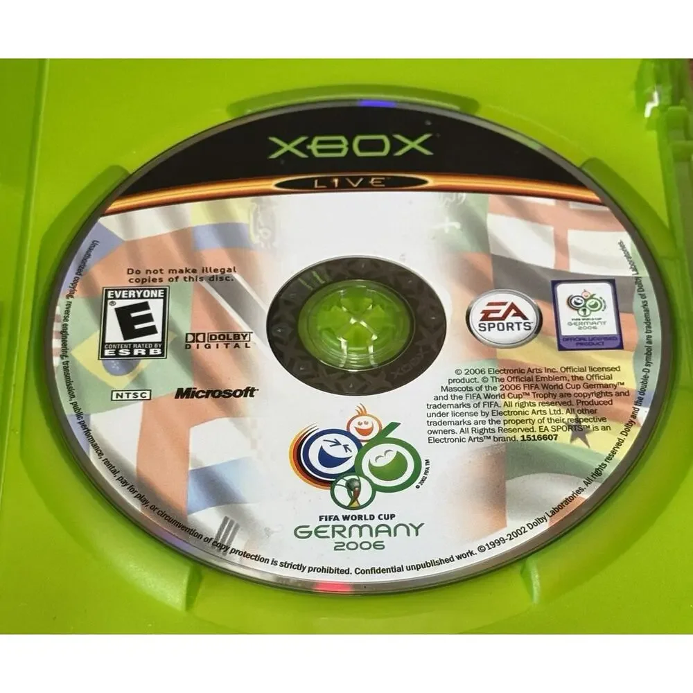 Xbox disc shows